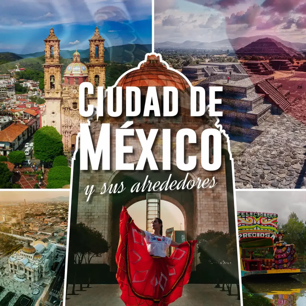 Viaje a México y sus Alrededores desde Colombia - BiciTravel Medellín - Portada